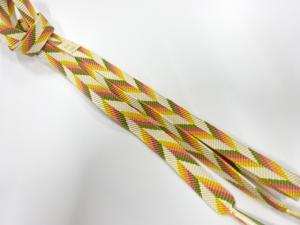 未使用品　正絹　手組帯締め